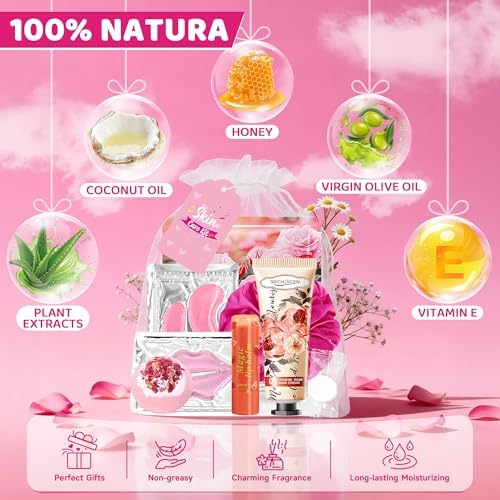 60Pcs Spa Party Supplies Set - 6 Spa Day Kits with Face/Lip/Eye/Hand/Foot Care,Party Favors for Sleepovers,Birthdays,Slumber Party & Relaxation,All Skin Types Safe - Image 5