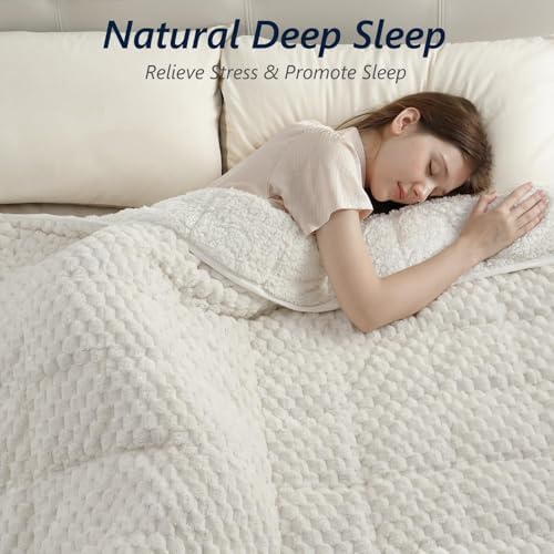 Mr. Sandman Weighted Blankets for Adults, Queen Size 60 x 80 Inches, 20lbs - Image 3