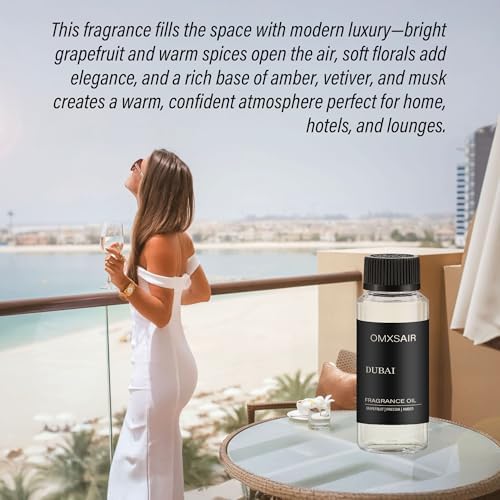 Dubai Hotel Diffuser Oil for Luxury Home Fragrance - 120ml/4 fl oz - Image 6