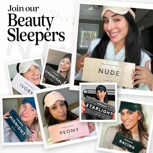 TheSleepGuard Pure Silk Sleep Mask [100% 6A Mulberry Silk, 22 Momme] Light Blocking Travel Essentials. Eye Masks for Sleeping. Black Oeko-Tex Blindfold. Eye Covers for Men & Women - Image 7