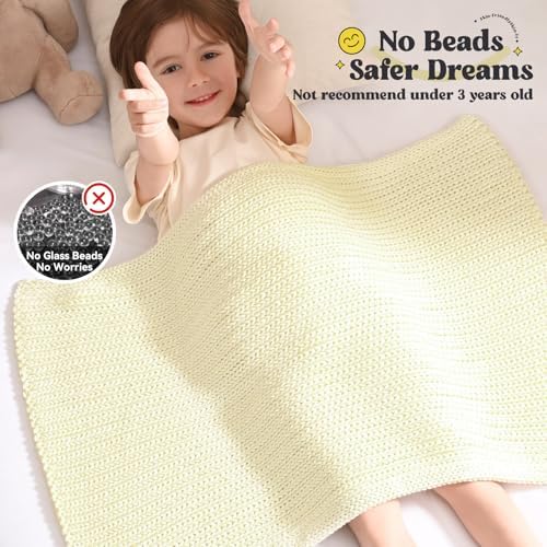 Guohaoi Knitted Weighted Blanket for Adults, 20"x30" 2lbs Full/Queen Size - Image 3
