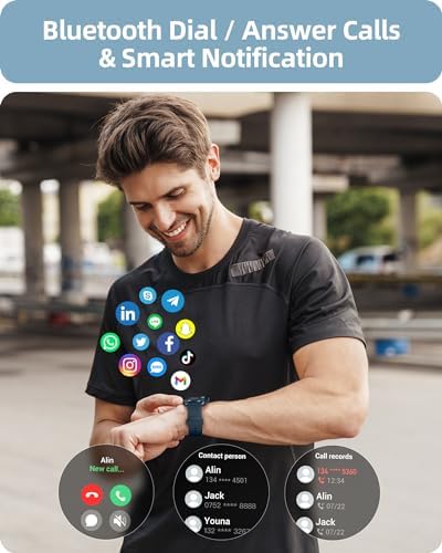 Parsonver Smart Watch for Men Women(Answer/Make Calls), Fitness Tracker - Image 2