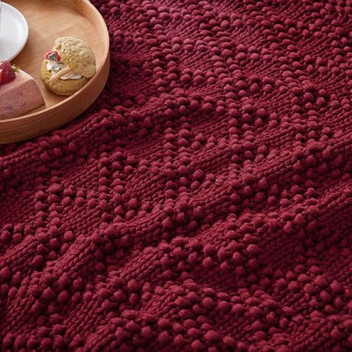 Anysay Knitted Weighted Blanket for Adult,Chunky Knit Throw 48''*72'' 10lbs - Image 4