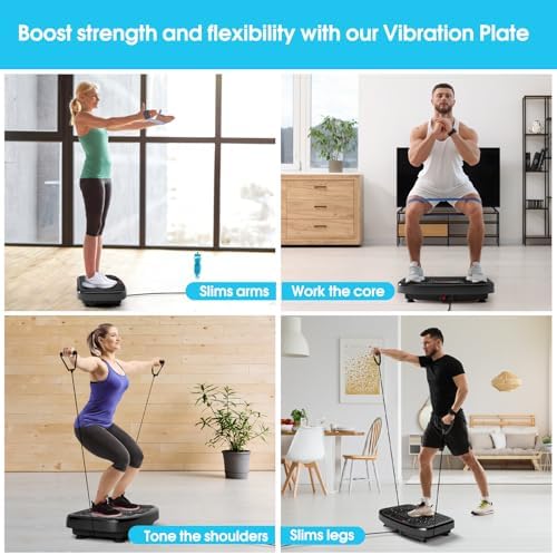 SoftGym Vibration Plate Exercise Machine for Lymphatic Drainage & Fitness - Image 6