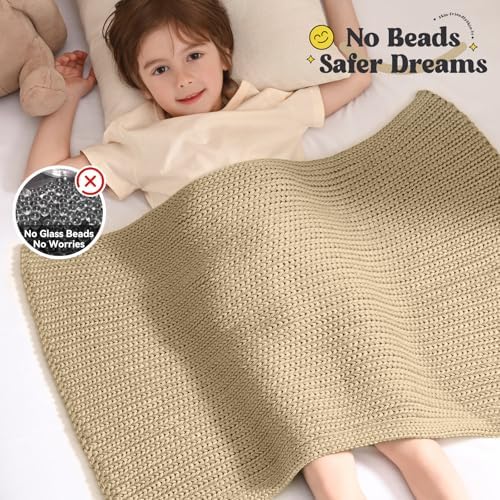 Guohaoi Knitted Weighted Blanket for Adults, 20"x30" 2lbs Full/Queen Size - Image 3