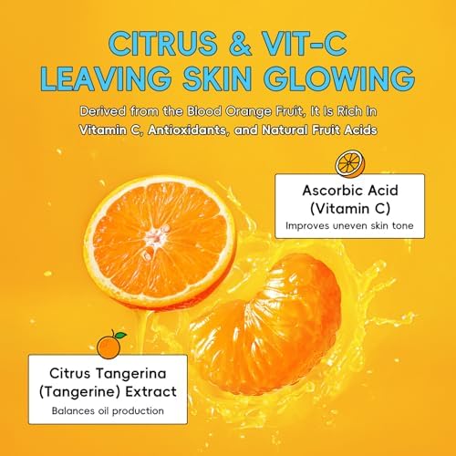 QUIYUM 14 Pack Citrus Sheet Mask - Radiant Facial Skin for Women & Teens - Image 5