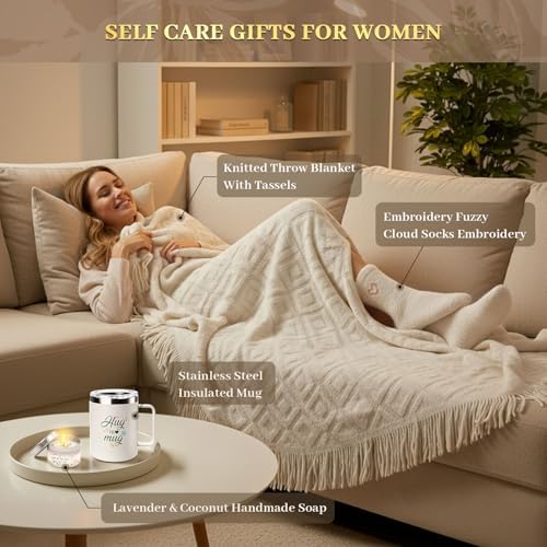 Get Well Soon Gift Basket for Women Self Care Spa Gift Set After Surgery - Image 6