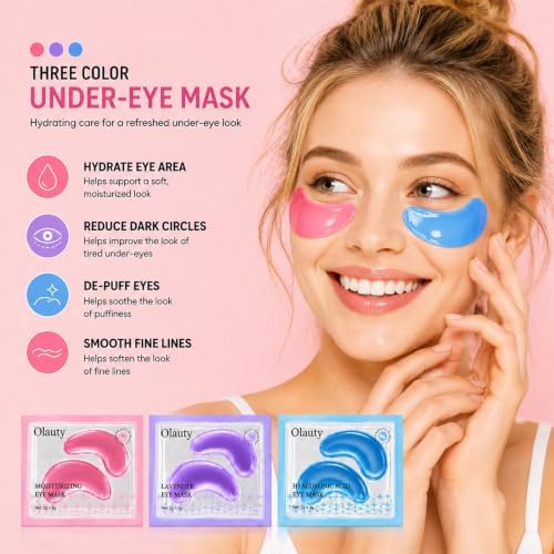 Under Eye Patches (40 Pairs), Eye Mask Bulk, Bridesmaid Gifts, Party Favors - Image 2
