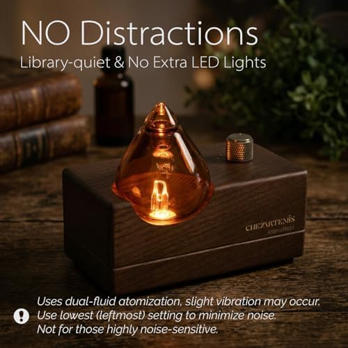 Amber Retro Waterless Essential Oil Diffuser for Aromatherapy - Image 7
