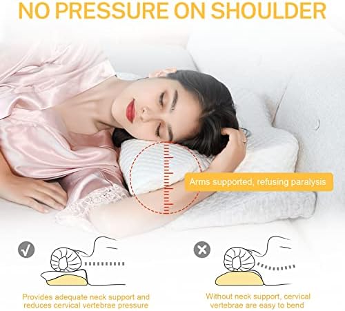 Cervical Neck Pillow for Pain Relief, Butterfly Shape, 24x15 Inch - Image 5