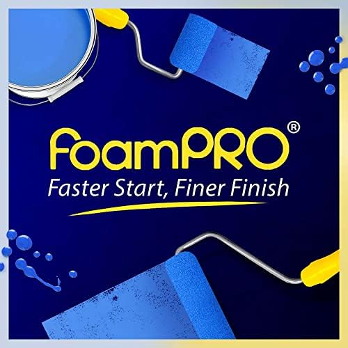 FoamPRO 162 | 2” Fine Finish Paint Roller | Mini Foam Roller (1 Pack) | Foam Paint Roll Cover + Paint Roller Handle | Home Painting Supplies & Paint Tools - Image 7