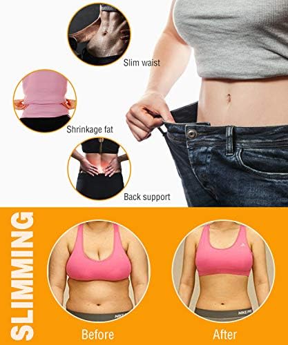 NonEcho Women Neoprene Sweat Vest for Women Sauna Suit Hot Sweat Waist Trainer Vest Slimming Body Shaper - Image 3