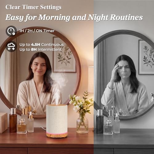 URPOWER 100mL Essential Oil Diffuser Scent Diffusers Oil Machine for Home - Image 6