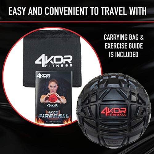 4KOR Massage Balls for Trigger Point Therapy - Myofascial Release Ball - Muscle Relief for Back, Neck, Shoulder, Foot Pain - Fitness Massage Balls for Mobility - Deep Tissue Release Ball - Image 5