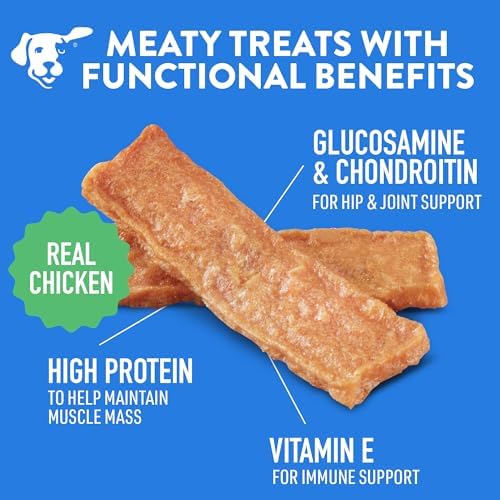 DOGSWELL Hip & Joint Jerky Dog Treats, Chicken Breast, 24 oz. Pouch - Image 4