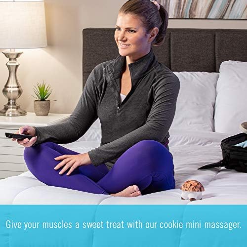 Homedics Sweet Treats Mini Massager-Vibration Massage with Comfort Grip, Cookie - Image 7
