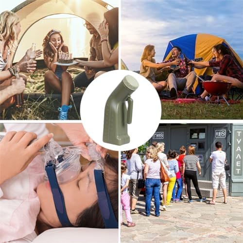 Urinals for Men Male Urinal Bottle Spill Proof with Screw Cap Lid Plastic Pee Bottles Portable Travel Pee Container for Car Elderly 1000ML - Image 7