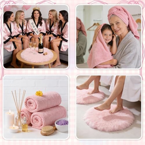 Hunnmingre 18 Pcs Foot Spa Kit for Girls, Pink - Image 6