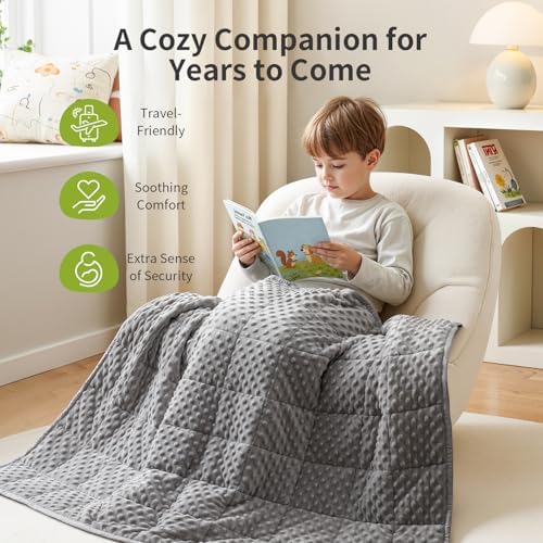 Uttermara Cooling Weighted Blanket for Sleeping 5lbs 36 x 48 Inches - Image 5