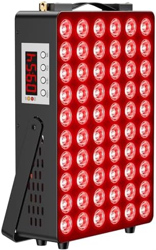 Red Light Therapy for Face and Body,Near Infrared Light Therapy for Pain Relief,Sleep, Skin Health, Recovery with 660nm 850nm 300W High Power Panel, Infrared Therapy or Infrared Light Therapy Device by Tuohun