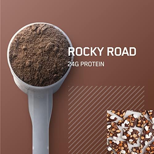 Optimum Nutrition Gold Standard Whey Protein Powder, Rocky Road, 5 LB - Image 2