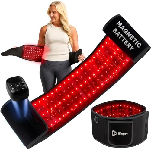 Lifepro Allevared Red Light Therapy Belt - 105 Triple Chip LED Belt by Unknown