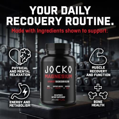 Jocko Fuel Magnesium Glycinate, Citrate & Taurate Complex | 30 Serving - Image 6