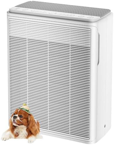Air Purifiers for Home Large Room Up to 2000 Ft² with Washable Filters, AIUZLK H13 HEPA Filter,Bedroom Air Purifier for Pet,Air Cleaner for Smoke Pet Hair Dander Odor,P260 by AIUZLK