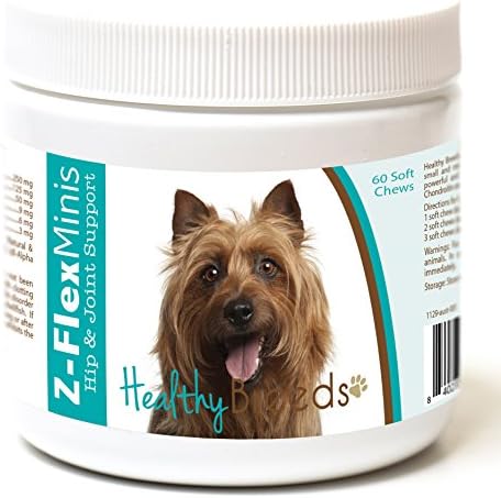 Healthy Breeds Australian Terrier Z-Flex Minis Hip and Joint Support Soft Chews 60 Count by HealthyBreeds