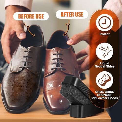 Loopeer 6 Pcs Shoe Shine Sponge - Image 5