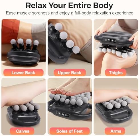 JIASHENG Massage Gun Set with 24 Heads, 9 Modes & 9 Speed Levels - Image 6