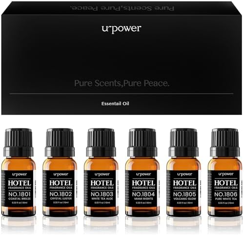 URPOWER Hotel Collection Diffuser Oil Essential Oils for Diffusers for Home by URPOWER