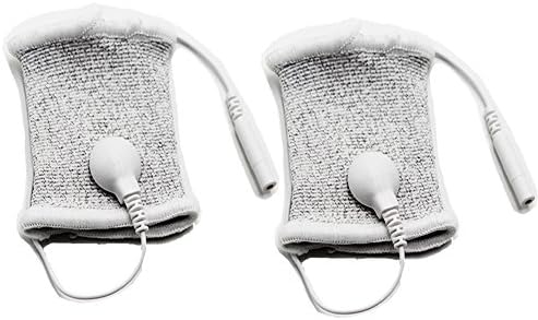 E-stim Adjustable Fabric Silver Thread Conductive Loop Accessories for Tens Stim Finger Massager Accessories - Image 6