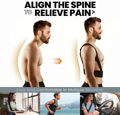 VANRORA Posture Corrector for Women and Men, Adjustable & Comfy Back Brace - Image 6