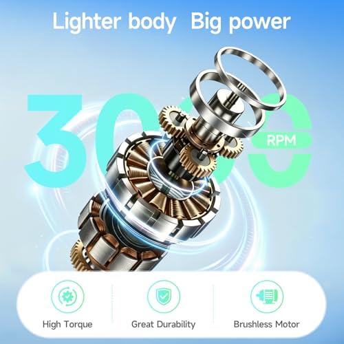HEYCHY Super Mini Massage Gun, Deep Tissues Percussion Muscle Massager - Image 3