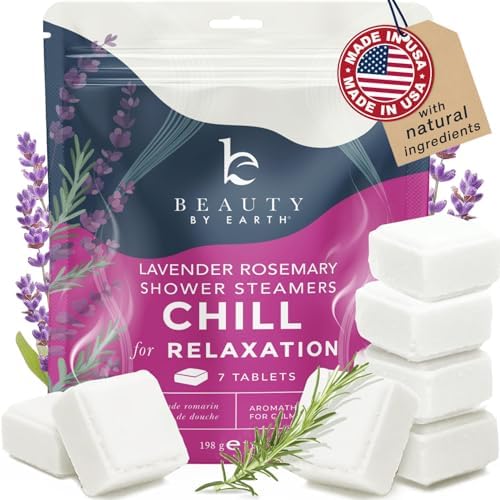 Shower Steamers Aromatherapy - USA Made with Natural Ingredients by BeautybyEarth