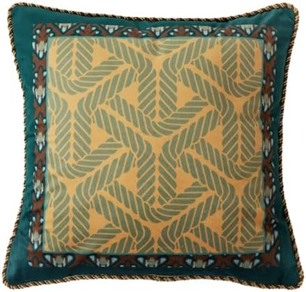 patdrea Designer French Velvet Couch Throw Pillow Cover,18"x18"-NoahA by patdrea