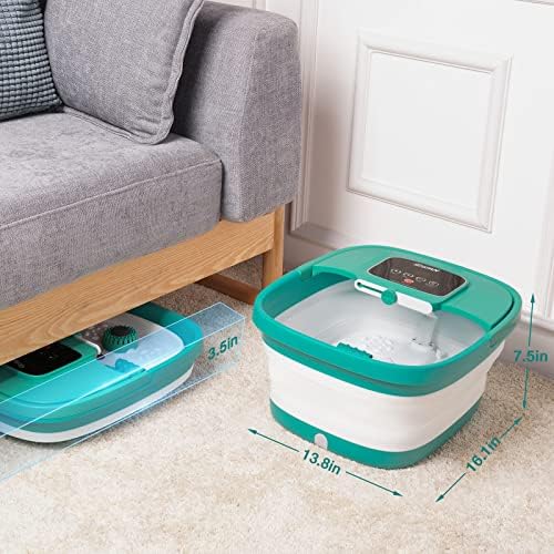 HOSPAN Collapsible Foot Spa, Foot Bath Massager with Heat, Bubble & Massage - Image 5