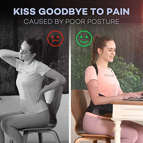 Posture Corrector for Women and Men Back Brace Straightener Shoulder Upright Support Trainer for Body Correction and Neck Pain Relief, Patent Pending (X-Large) - Image 3