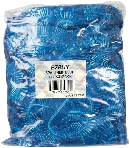 Disposable Spa Liners Large Size Fit All Pedicure Chair Blue 200 Pcs by Unknown