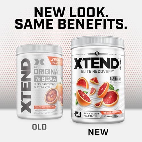 Xtend Original BCAA Powder with Zero Sugar, Italian Blood Orange, 30 Serv - Image 3