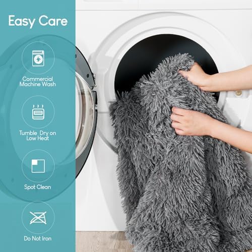 Cottonblue Plush Sherpa Weighted Blanket for Adult 20lbs Queen Size 60"x80" - Image 6