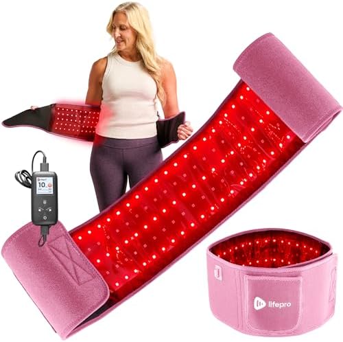 Lifepro Allevared Red Light Therapy Belt -105 Triple Chip LED Belt by Lifepro