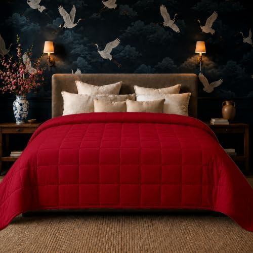 HomeSmart King Size Weighted Blanket 20 lbs, Also Fits California King Beds by HomeSmartProducts
