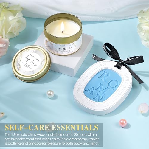 Care Package for Women, 15PC Self Care Gifts for Women Get Well Soon After Surgery, Spa Gift Baskets Mothers Day Birthday Gifts Thank You, Grief, Sympathy Gift for Mom Her Girlfriend Sister Friend - Image 4