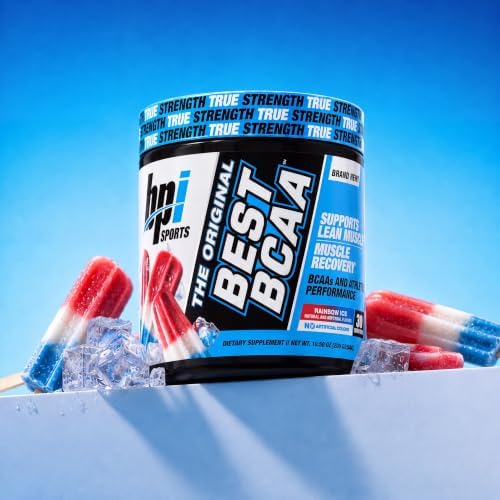 BPI Sports Best BCAA Powder Rainbow Ice (30 Servings) *Limited, 30 Servings - Image 3