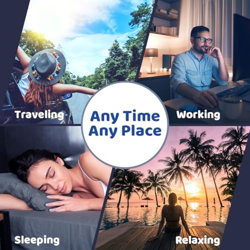 Sleepbox Sound White Noise Machine with 25 Soothing Sounds and 10 Colors Warm Night Light 4 Brightness Levels 32 Volume Levels 5 Timer and Memory Function for Baby Kids Adults Seniors Sleeping White - Image 7