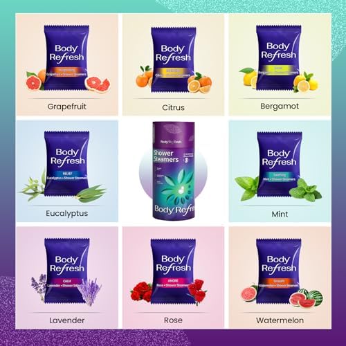 Shower Steamers Aromatherapy 8 Pack - Shower Bombs with Natural Essential Oils, Gifts for Women Mom Wife Men, Birthday Gifts for Women,Self Care, Relaxation, Home Spa, Travel Essentials - Image 4