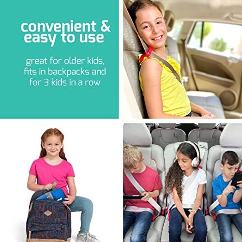 New Mifold Comfort Grab-and-go Car Backless Booster Seat-Compact and Portable for Every Day, Carpooling, Travel, Royal Purple - Image 6