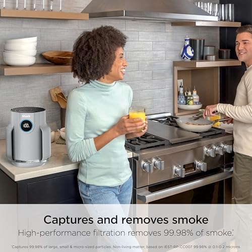 Shark NeverChange Compact Pro Air Purifier, HP071BRN, Winter Fog - Image 3